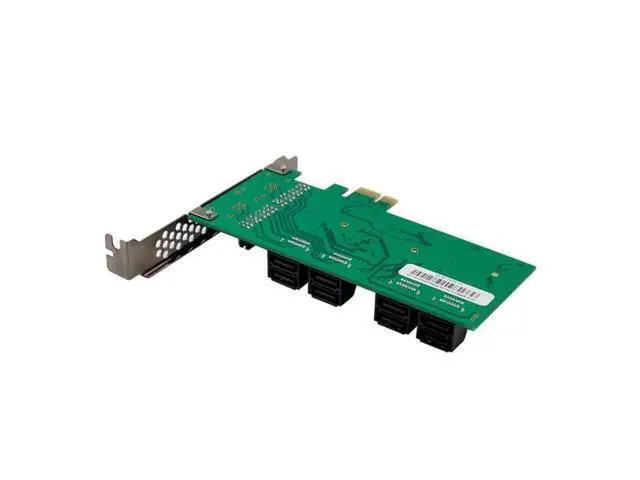 Alt view image 3 of 6 - 8 Port Sata 3 PCI Express Expansion Card PCI-E Sata Controller PCIe 1X to Sata III 6Gb Adapter Add On Cards For HDD SSD