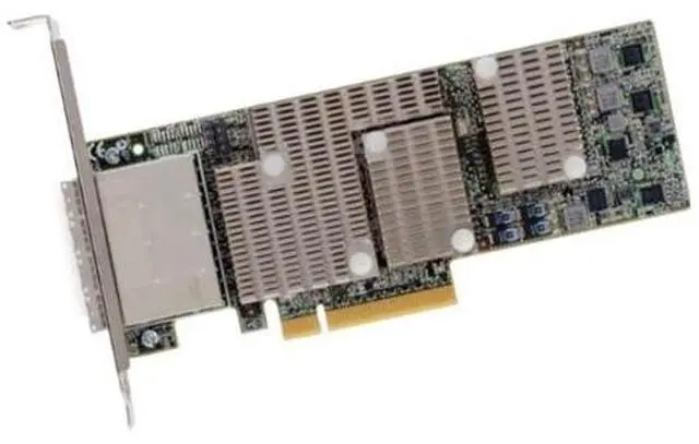 Main image of lsi logic controller card lsi00299 sas 9206-16e single 16port external sata+sas 6gb/s pci express hba bare (lsi00299)