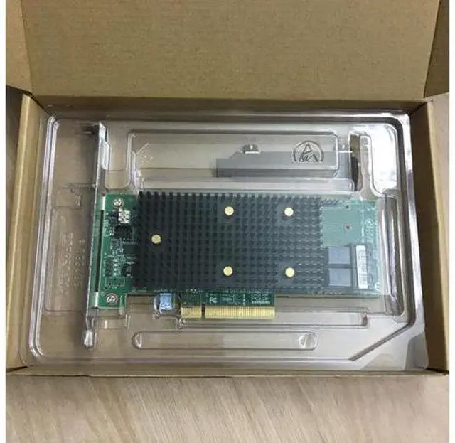 Alt view image 2 of 7 - LSI Broadcom 9400-8i 12Gb/s Tri-Mode SAS SATA PCI-e Hot Bus Adapter