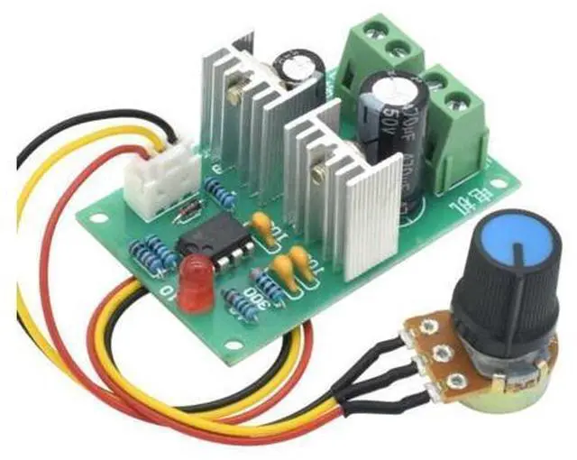 Main image of PWM speed controller DC motor 0~100% adjustable drive module Input 3A DC12-36V 100W