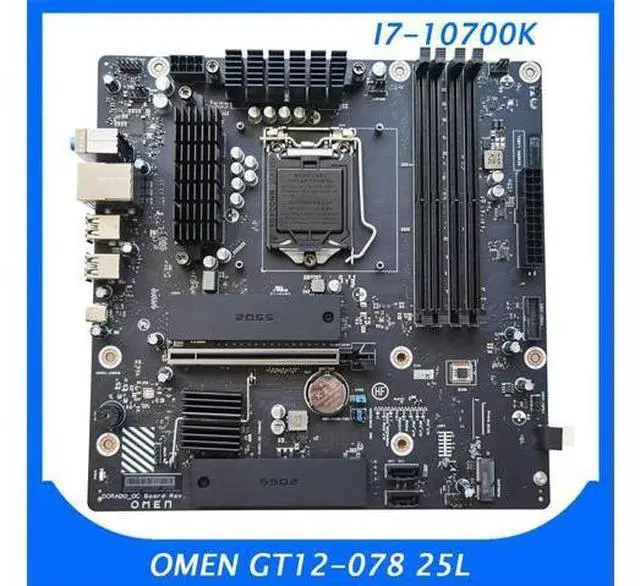 Main image of for L96320-001 L96320-601 L76530-001 1200 Z490 Desktop Mainboard OMEN GT12-078 25L Pre-Shipment Test