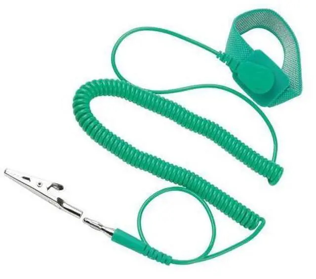 Main image of OIAGLH 3m Bracelet Electrician For Sensitive Electronics Repair Work Tools ESD With Grounding Wire Elastic Band Anti Static Wrist Strap