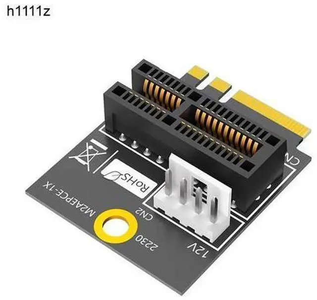 Main image of 2230 M.2 Key A+E to PCIE X1 Adapter Card PCI Express PCI-E 1X Slot to M2 NGFF Key A/A+E/E Converter Riser Card 4Pin Power Supply