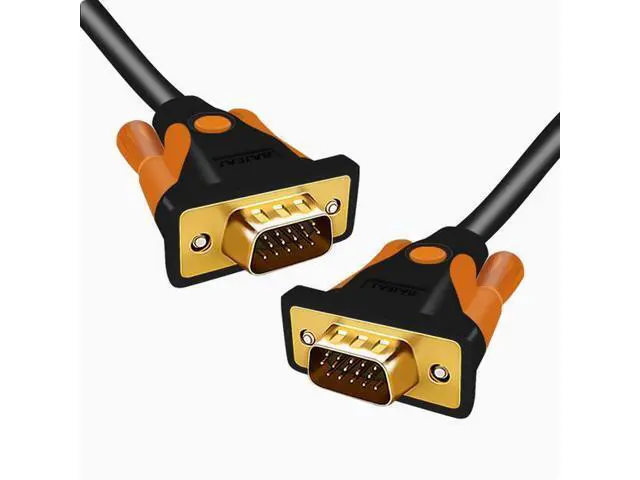 Alt view image 2 of 4 - Hd VGA cable All copper computer data cable Transmission cable Connection cable 3+9 display project projector 3m