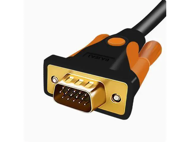 Alt view image 3 of 4 - Hd VGA cable All copper computer data cable Transmission cable Connection cable 3+9 display project projector 3m