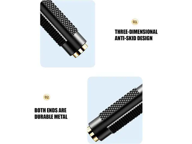 Alt view image 4 of 7 - 3.5 mm Female to Female Adapter 3.5mm Stereo Jack to 3.5mm Stereo Jack Adapter Connectors Stereo Coupler Female to Female Gold Plated -4pack