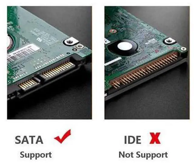 Alt view image 2 of 6 - SATA to USB A Cable, USB 3.0 SATA I/II/III Hard Drive Adapter Cable for 2.5 inch SSD & HDD Optimized for SSD/HDD Data Transfer, Support UASP Black