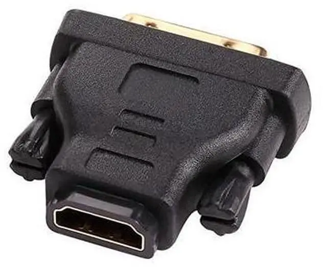 Alt view image 4 of 6 - DVI Male to HDMI Female Adapter Bi-Directional DVI-D Port Converter