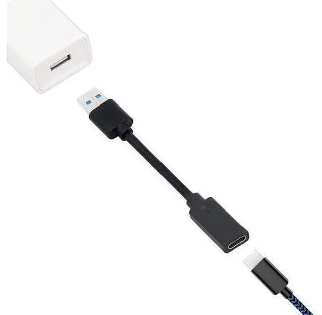 Alt view image 4 of 4 - USB A to USB C Cable USB 3.0 Type A Male to USB 3.0 Type C (USB-C) Female Data & Charging Converter Adapter for Laptop and PC (1M/3.3Feet)