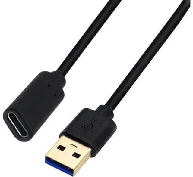 Alt view image 3 of 4 - USB A to USB C Cable USB 3.0 Type A Male to USB 3.0 Type C (USB-C) Female Data & Charging Converter Adapter for Laptop and PC (1M/3.3Feet)