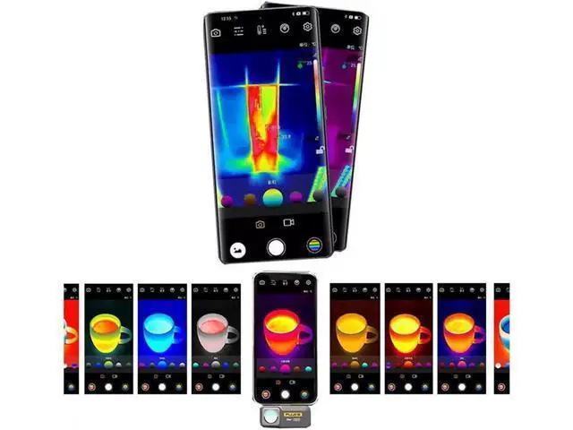 Alt view image 3 of 7 - Fluke iSee TC01A PCB 256x192 25Hz IR Mobile Thermal Camera for Android