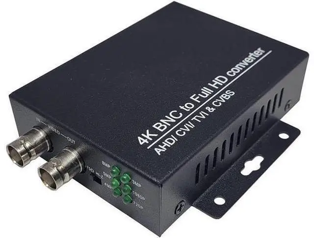 Alt view image 7 of 7 - 101AV 4K HD BNC to FHD HDMI Video Converter for Monitors & DVRs, converts HD-TVI/AHD/CVI & Composite Video Signal/CVBS from BNC Video Signal to HDMI