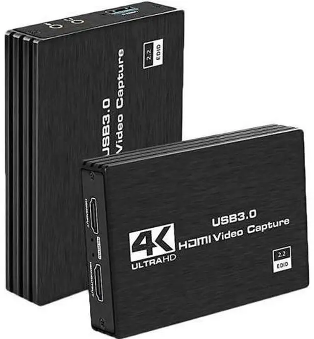 Main image of 4K 1080P 60FPS Capture Card Nintendo Switch, Video Capture Card, Game Capture Card, HDMI to USB/Type-C Capture Card for Streaming Work with PS4/PC/OBS/Camera