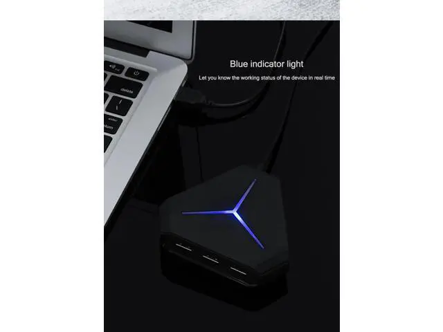 Alt view image 2 of 7 - USB 3.0 Hub Splitter Super Speed 6 Port USB3.0 Ultra Slim Data Hub with LED Indication Compatible with Windows, Mac Os X, and Linux(6USB 3.0)