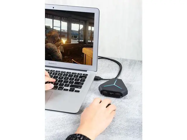 Alt view image 7 of 7 - USB 3.0 Hub Splitter Super Speed 6 Port USB3.0 Ultra Slim Data Hub with LED Indication Compatible with Windows, Mac Os X, and Linux(6USB 3.0)