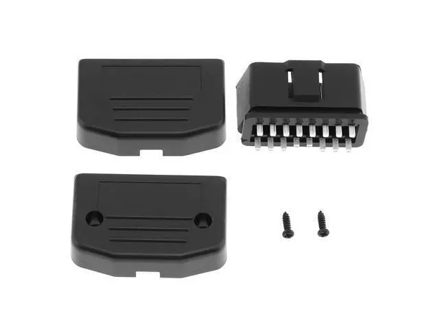 Alt view image 5 of 6 - OBD-II DIY 16Pin Male Extension Opening Cable Car Diagnostic Interface Connector PLug with Shell and Screw
