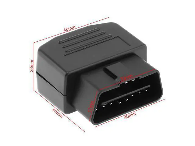 Alt view image 6 of 6 - OBD-II DIY 16Pin Male Extension Opening Cable Car Diagnostic Interface Connector PLug with Shell and Screw