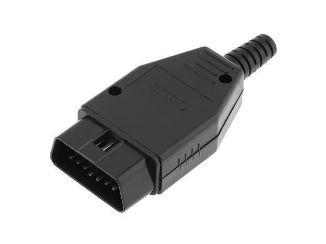 Alt view image 4 of 6 - OBD-II DIY 16Pin Male Extension Opening Cable Car Diagnostic Interface Connector PLug with SR Shell and Screw