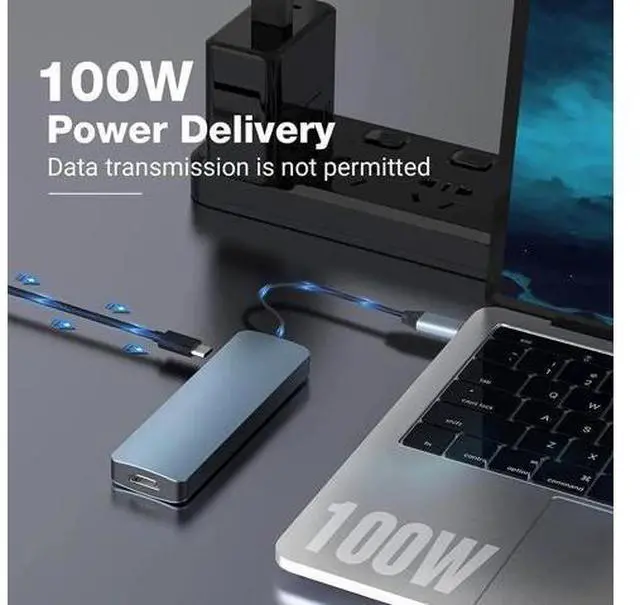 Alt view image 4 of 7 - 6 in 1 USB C to HDMI Adapter 4K@30Hz with 100W PD Charging, USB 3.0, USB 2.0, SD/TF Card Reader Compatible with Mac M1, M2, M3, iPad, iPhone 15 Pro/Pro Max, More Type C Devices