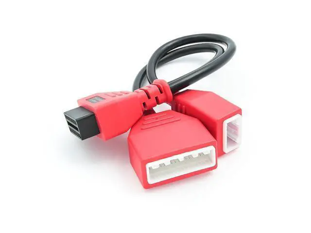 Alt view image 7 of 7 - for Nissan Key programmer 32pin 16Pin to 16pin OBD2 Extension Cable Male to Female Car ECU auto Tool OBD 2 Connector