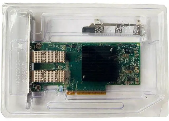 Alt view image 4 of 4 - Mellanox CX4121A MCX4121A-ACAT ConnectX-4 25Gigabit Ethernet Card PCI-E 3.0