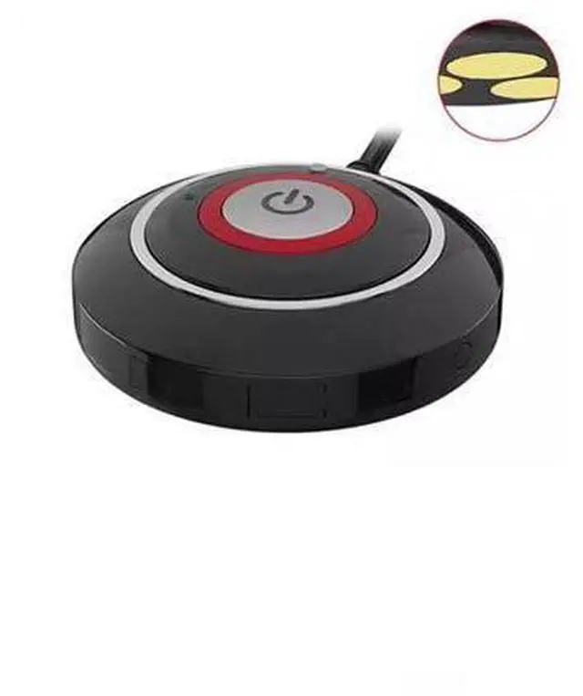 Main image of Desktop Computer External Power Switch Dual USB Ports, Audio Jacks, Adhesive Mount, PC Start Button X1-3 Standard Model - No USB Audio Interface