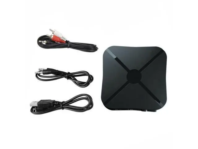 Alt view image 2 of 7 - 2 in 1 Bluetooth 5.0 Transmitter & Receiver Wireless Audio Adapter with 3.5mm Aux RCA Cable for TV Home Stereo Smartphone PC