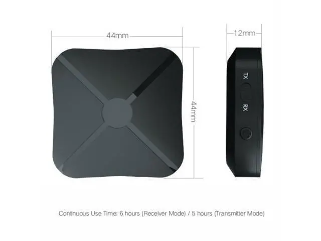Alt view image 3 of 7 - 2 in 1 Bluetooth 5.0 Transmitter & Receiver Wireless Audio Adapter with 3.5mm Aux RCA Cable for TV Home Stereo Smartphone PC