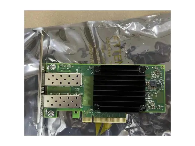 Alt view image 3 of 6 - New NIC CX512A MCX512A-ACUT ConnectX-5 10/25GbE PCIe 3.0 x8 Dual Port Network Card Works Perfectly Fast Ship High Quality