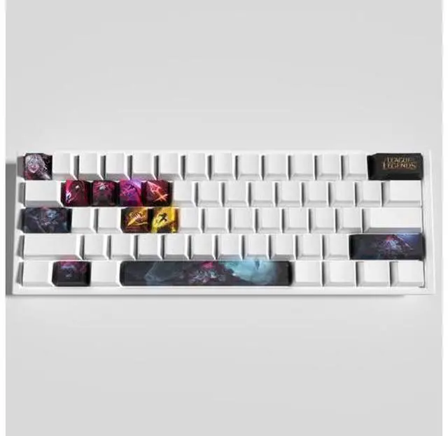 Alt view image 3 of 5 - League of Legends Themed Keycaps Briar PBT heat-sublimation keycaps 12 keys OEM high degree