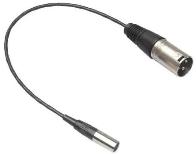 Alt view image 3 of 3 - For 3 Pin Male to 3 Pin Male XLR Mini Plug Audio Cable XLR Male to Mini XLR Male Audio Cable Connector Microphone Cable
