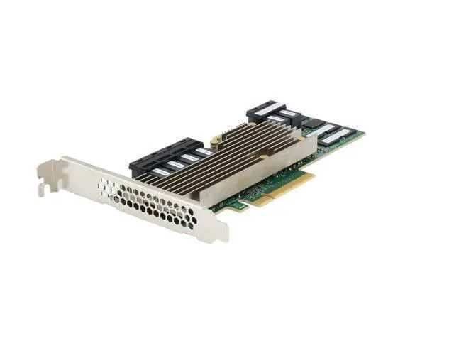 Alt view image 3 of 7 - LSI 9361-24i x8 lane PCI Express 3.0 Low Profile SATA / SAS High Port Count 12Gb/s PCI Express SATA + SAS RAID Controller