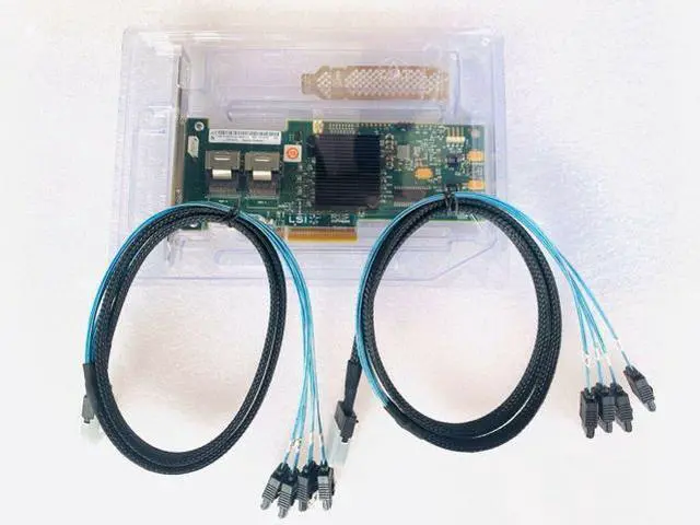 Main image of LSI 6Gbps 9240-8i FW:P20 LSI 9211 IT Mode ZFS FreeNAS unRAID +2*SFF-8087 SATA