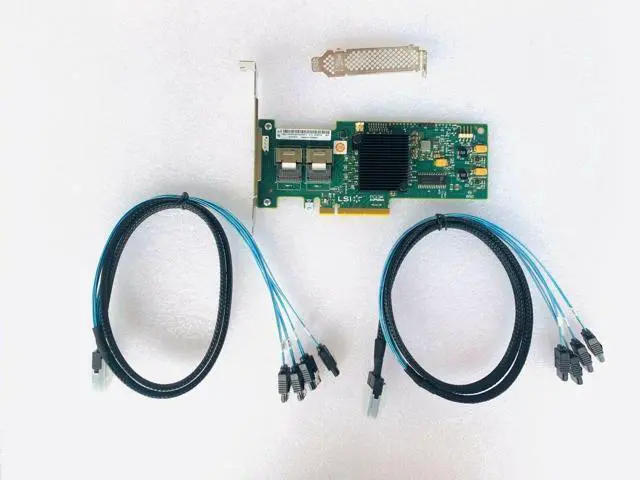 Alt view image 3 of 3 - LSI 6Gbps 9240-8i FW:P20 LSI 9211 IT Mode ZFS FreeNAS unRAID +2*SFF-8087 SATA
