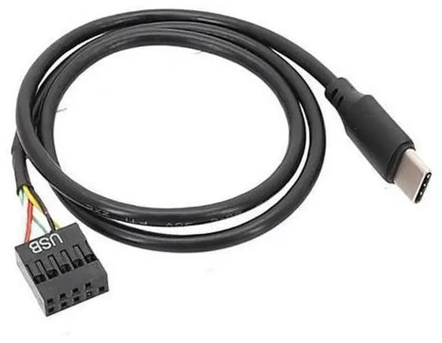 Main image of USB Type C to 9Pin USB Cable for Computer Motherboard to USBC Secondary Screen PC LCD Screen 9Pin USB Cable Adapter