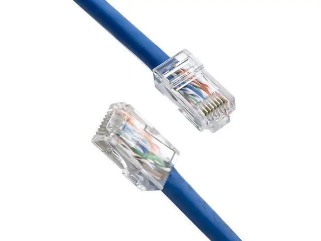 Alt view image 5 of 6 - CableCreation Cat6 RJ45 Connectors, 100-PACK Cat6 RJ45 Ends, Ethernet Cable Crimp Connectors UTP Network Plug for Solid Wire and Standard Cable, Transparent