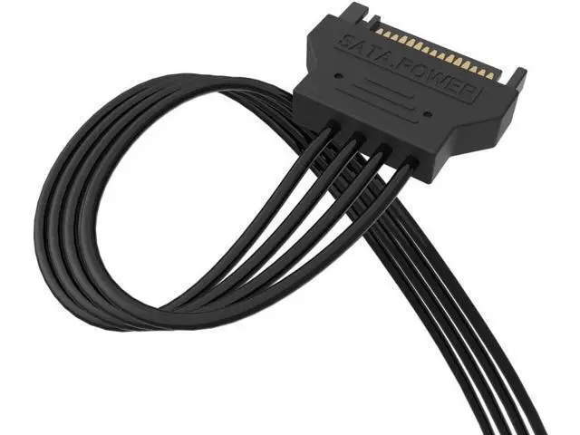 Alt view image 4 of 7 - 3 Pack SATA Power Extension Cable 3Pack 15 Pin SATA Male to Female Extender Power Adapter Cable for Serial ATA Hard Drives SATA HDD SSD CD Driver CD Writer CD ROM Drives 18 Inch(50cm)