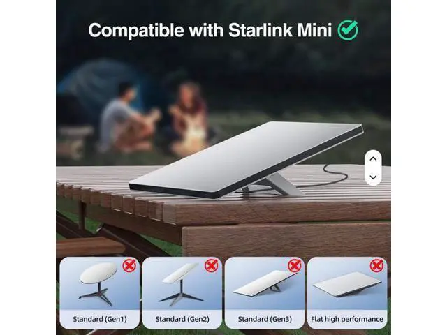 Alt view image 5 of 7 - Outdoor Waterproof Starlink Mini Cable DC-DC 3M for Accessories Replacement Power Cord