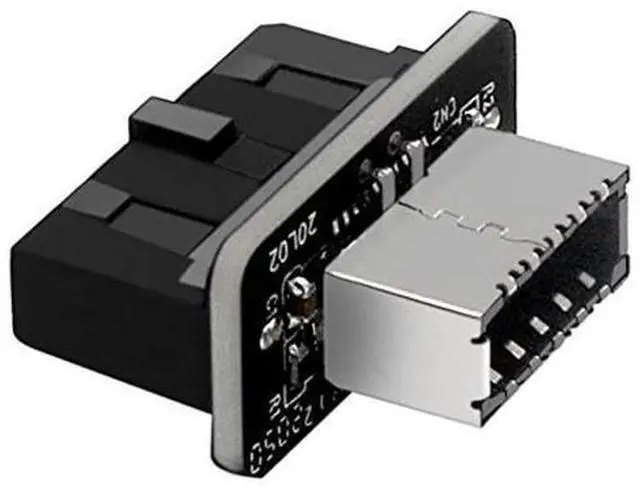Main image of Usb Front Panel Adapter, Vertical Usb C Header Adapter, Usb 3.1 Type-E Key-A To Usb 3.0 20Pin Header Converter For Type C Motherboard