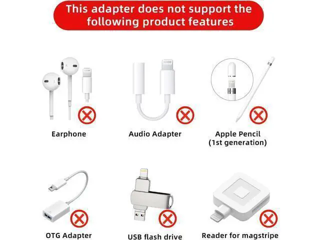 Alt view image 2 of 7 - 4 Pack Lightning to USB C Adapter for iPhone 15/16/16 Pro Max/Plus S24 Support Charging & Data Transfer Type C Charger Connector Cable Lightning Female to USB C Male Adapter Not for Audio