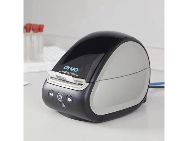 Alt view image 2 of 7 - DYMO LabelWriter 550 Turbo Direct Thermal Label Printer, USB and LAN Connectivity - up to 90 Labels Per Minute, 300 dpi, Auto Label Recognition, Monochrome Label Maker