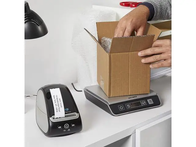Alt view image 3 of 7 - DYMO LabelWriter 550 Turbo Direct Thermal Label Printer, USB and LAN Connectivity - up to 90 Labels Per Minute, 300 dpi, Auto Label Recognition, Monochrome Label Maker