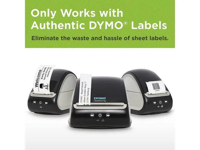 Alt view image 6 of 7 - DYMO LabelWriter 550 Turbo Direct Thermal Label Printer, USB and LAN Connectivity - up to 90 Labels Per Minute, 300 dpi, Auto Label Recognition, Monochrome Label Maker