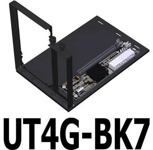Alt view image 2 of 7 - ADT-Link USB4 to PCIe x16 eGPU Adapter with Bracket Compatible with TB3/TB4 for NUC/ITX/STX/Notebook PC Graphics Card External Gen3x2 (UT4G-BK7)