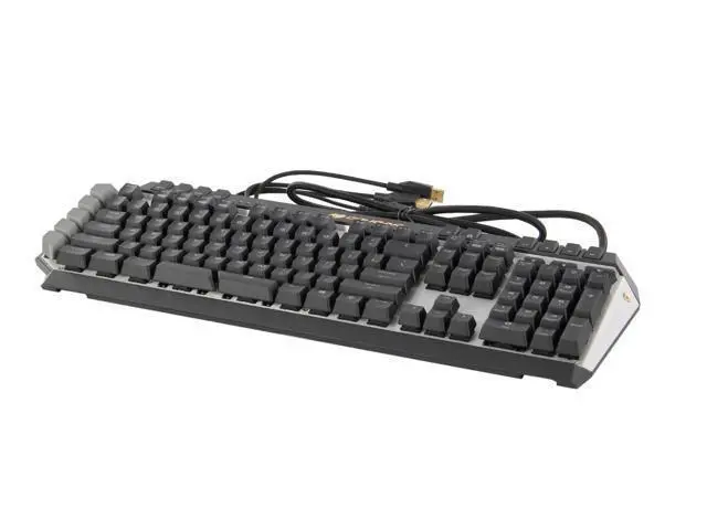 Alt view image 2 of 7 - COUGAR 700K Premium Mechanical Gaming Keyboard with Aluminum Brushed Structure, Additional 6 G-key, and Cherry Red Switches