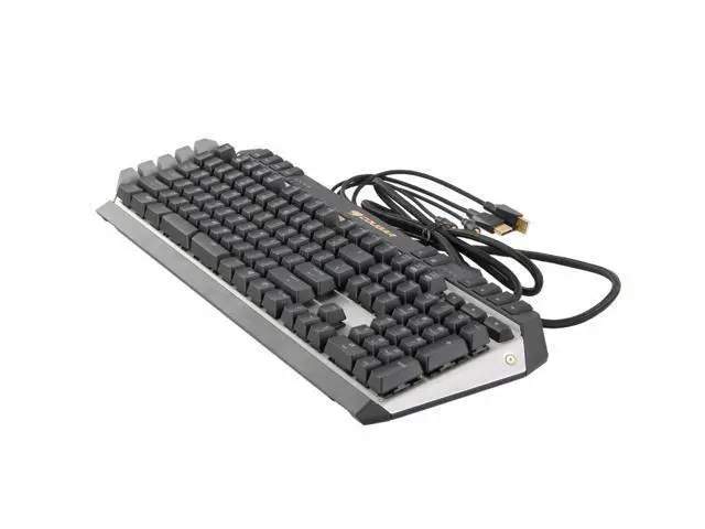 Alt view image 4 of 7 - COUGAR 700K Premium Mechanical Gaming Keyboard with Aluminum Brushed Structure, Additional 6 G-key, and Cherry Red Switches