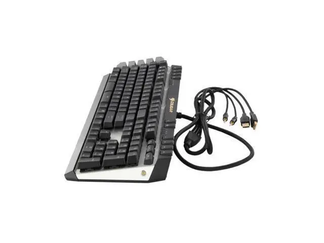 Alt view image 6 of 7 - COUGAR 700K Premium Mechanical Gaming Keyboard with Aluminum Brushed Structure, Additional 6 G-key, and Cherry Red Switches