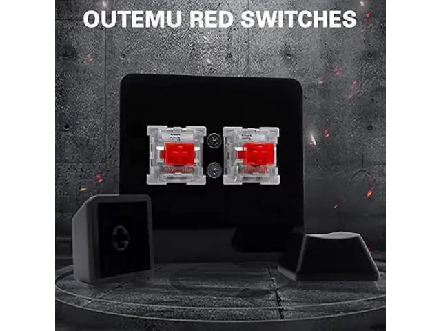 Alt view image 3 of 7 - BTXETUEL NONO OSU keypad 2-Key Red axis Gaming USB Keyboard,Hotswap Mechanical Keyboard,Mini Mechanica RGB keypad for macros and Rhythm Games.