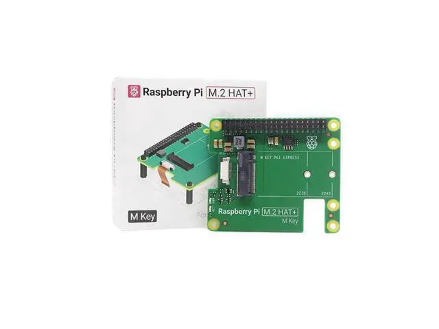 Alt view image 2 of 3 - Raspberry PI 5 M.2 HAT+ PCIE Expansion Board 128GB SSD kit with heat sink and case