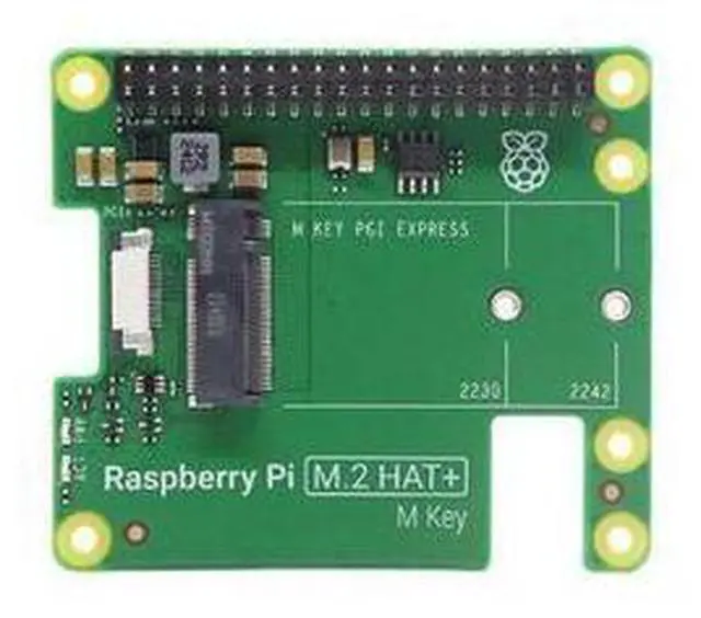 Alt view image 3 of 3 - Raspberry PI 5 M.2 HAT+ PCIE Expansion Board 128GB SSD kit with heat sink and case